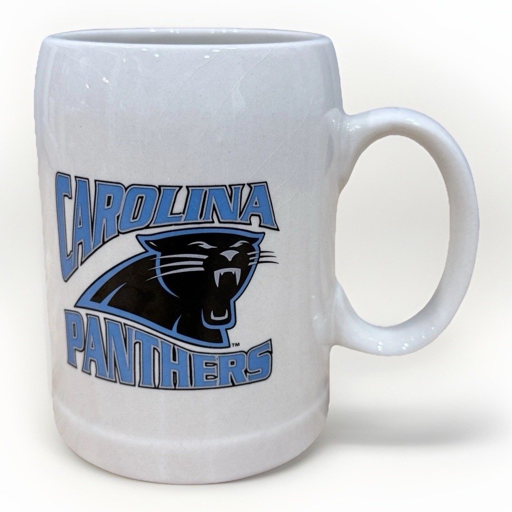 Carolina Panthers NFL‎ Mug Large Football Fan Coffee Cup Team Logo
